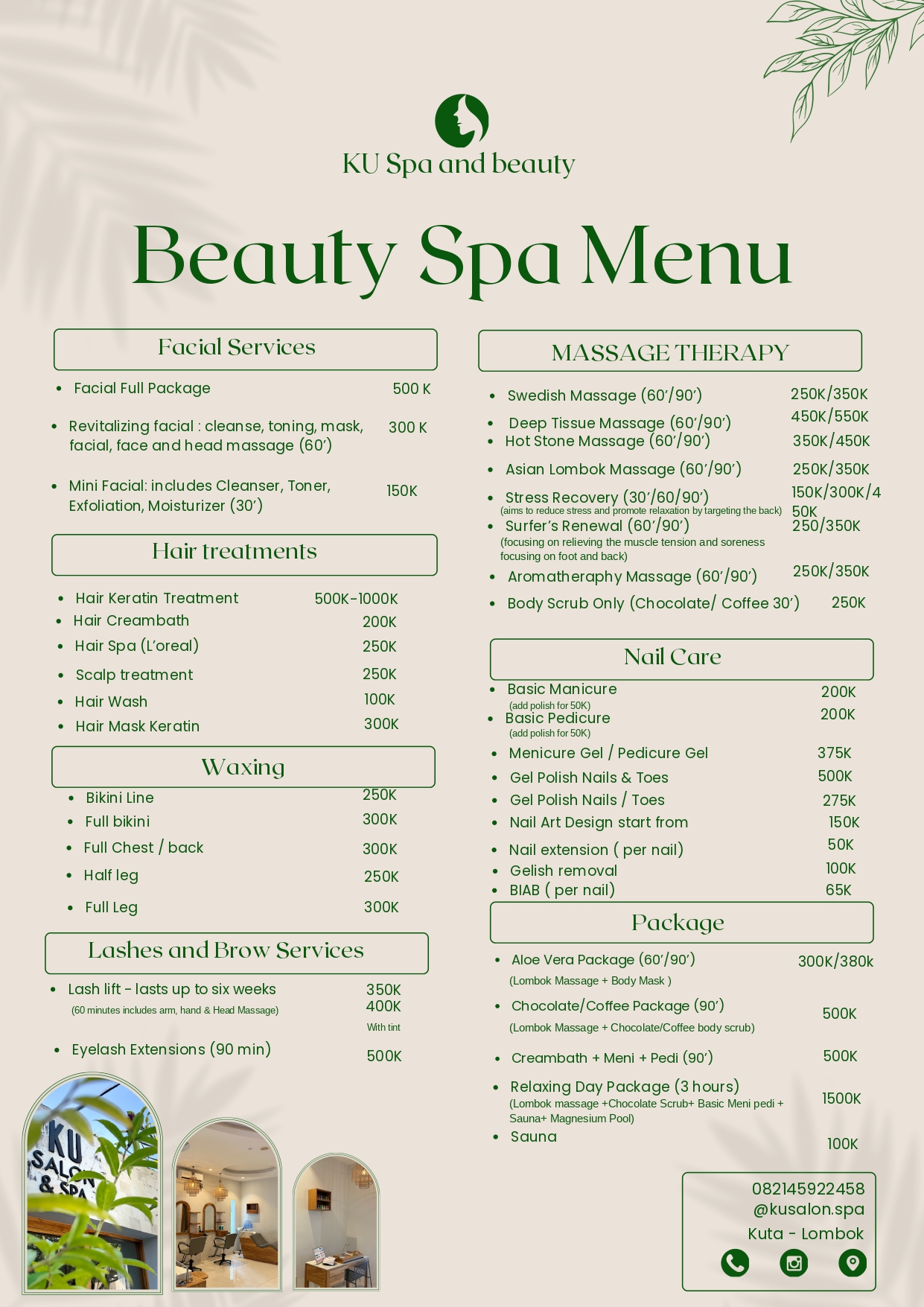 Facial Service